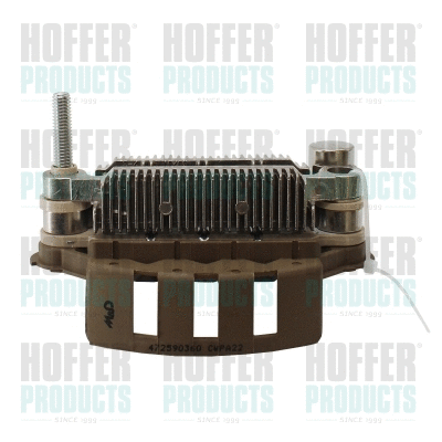 Pont de diodes, alternateur HOFFER 52381