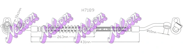 Flexible de frein KAWE H7189