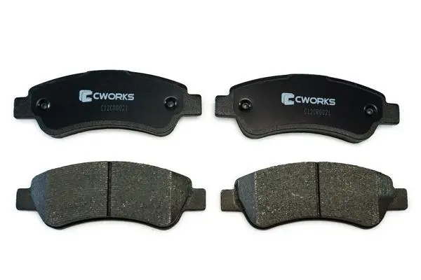 Kit de plaquettes de frein, frein à disque CWORKS C12CR0021