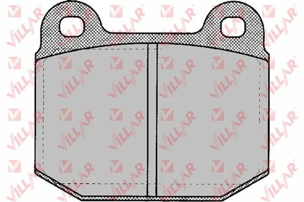 Kit de plaquettes de frein, frein à disque VILLAR 626.0137