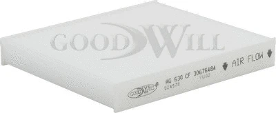 Filtre, air de l'habitacle GOODWILL AG 630 CF
