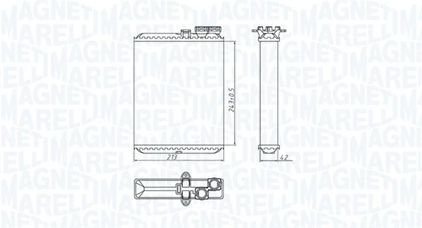Système de chauffage MAGNETI MARELLI 350218427000