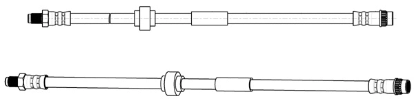Flexible de frein CEF 512707