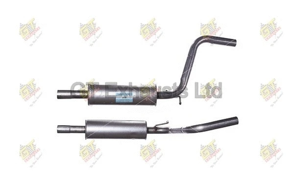Silencieux central GT Exhausts GVW640