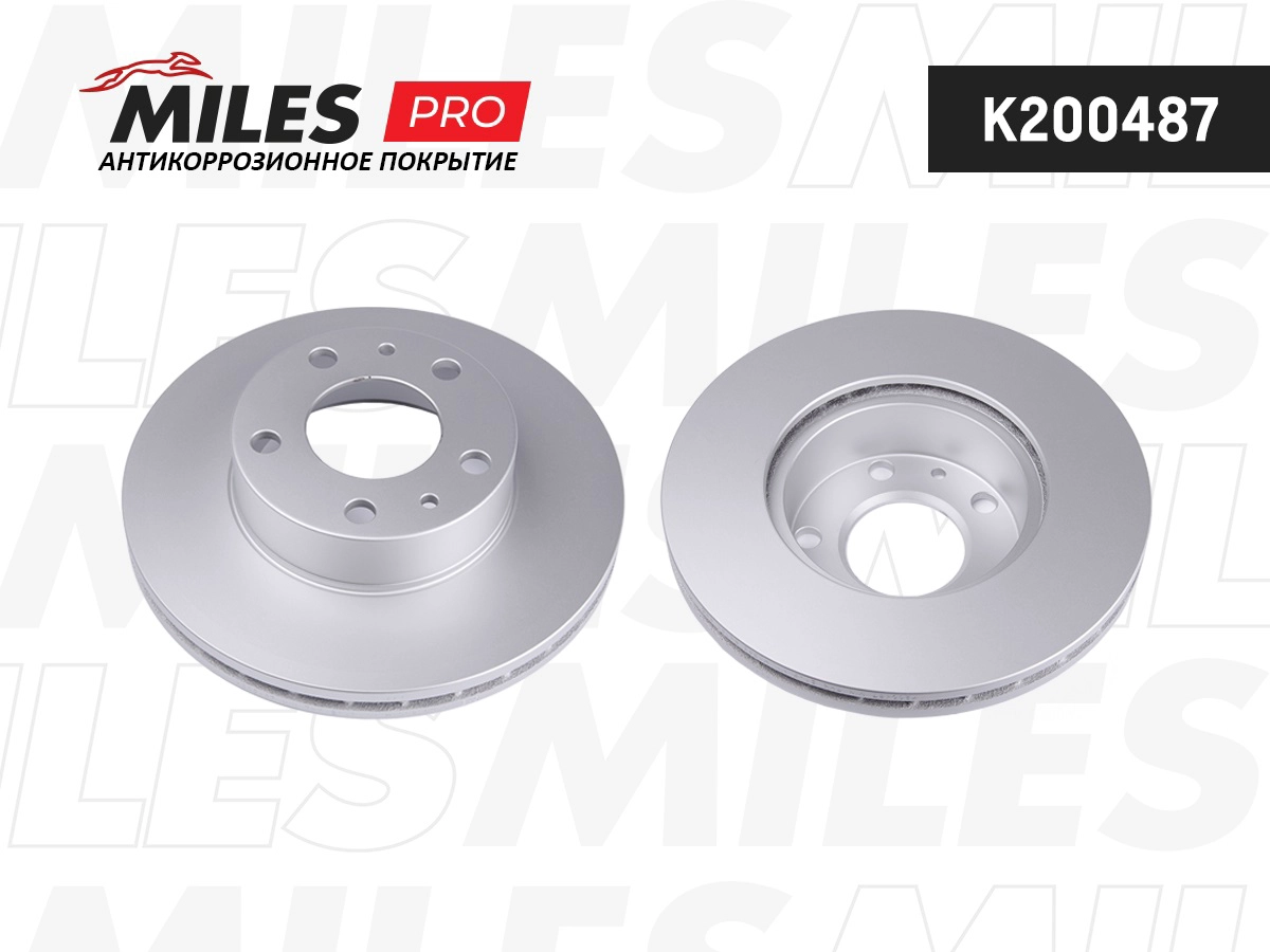 Disque de frein MILES K200487