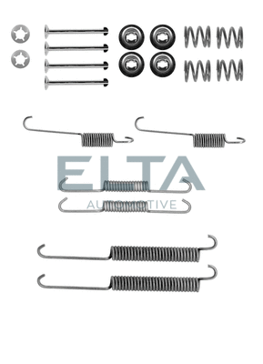 Kit d'accessoires, mâchoire de frein ELTA AUTOMOTIVE EA8100