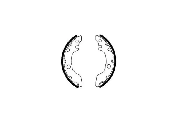 Jeu de mâchoires de frein E.T.F. 09-0478