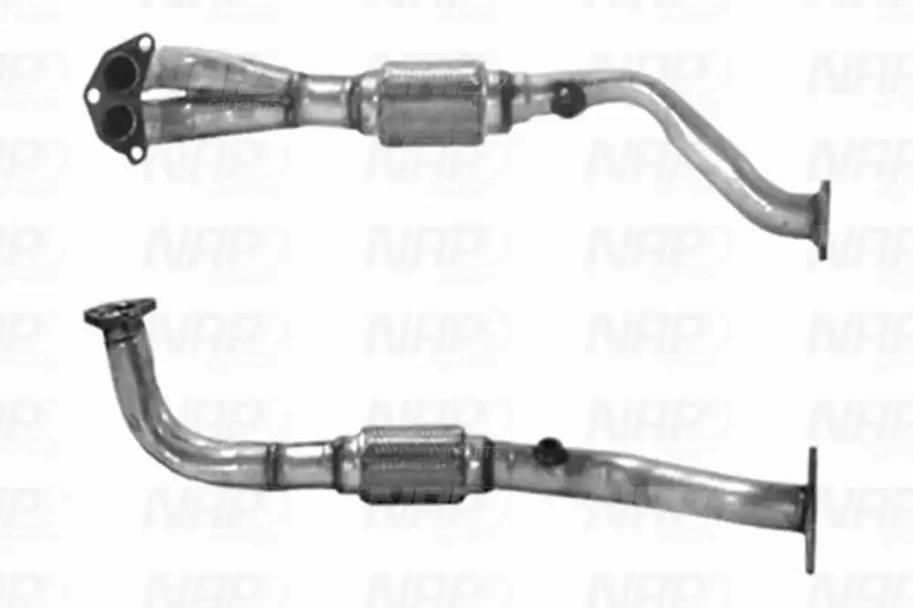 Tuyau d'échappement NAP carPARTS GmbH CAF10568