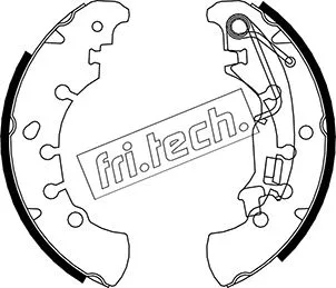 Jeu de mâchoires de frein fri.tech. 1034.115