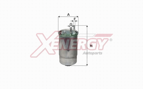 Filtre à carburant AP XENERGY X1500411