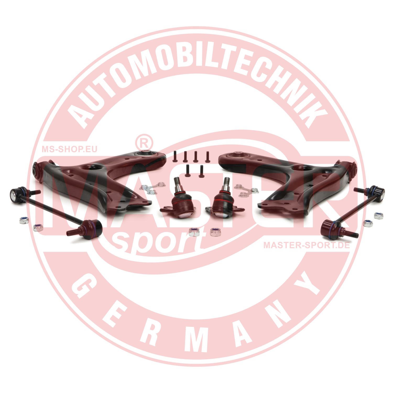 Jeu de bras, suspension de roue MASTER-SPORT GERMANY 37166/1-KIT-MS
