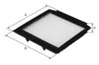 Filtre, air de l'habitacle UNIFLUX FILTERS XC202