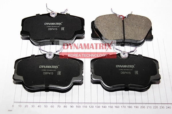 Kit de plaquettes de frein, frein à disque DYNAMATRIX DBP415