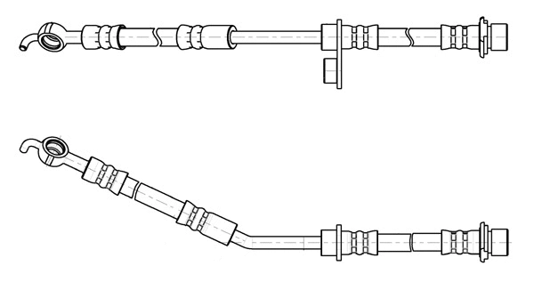 Flexible de frein CEF 512724