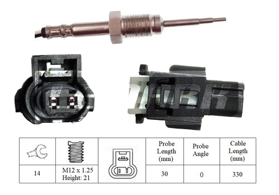 Capteur, température des gaz LEMARK LXT385