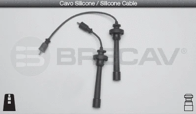 Kit de câbles d'allumage BRECAV 28.502