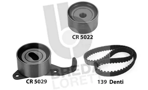 Kit de courroie crantée BREDA LORETT KCD0231