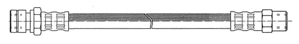 Flexible de frein CEF 510205