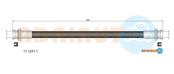 Flexible de frein ADRIAUTO 11.1241.1