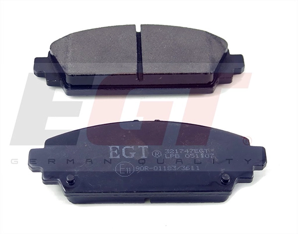Kit de plaquettes de frein, frein à disque EGT 321747EGT