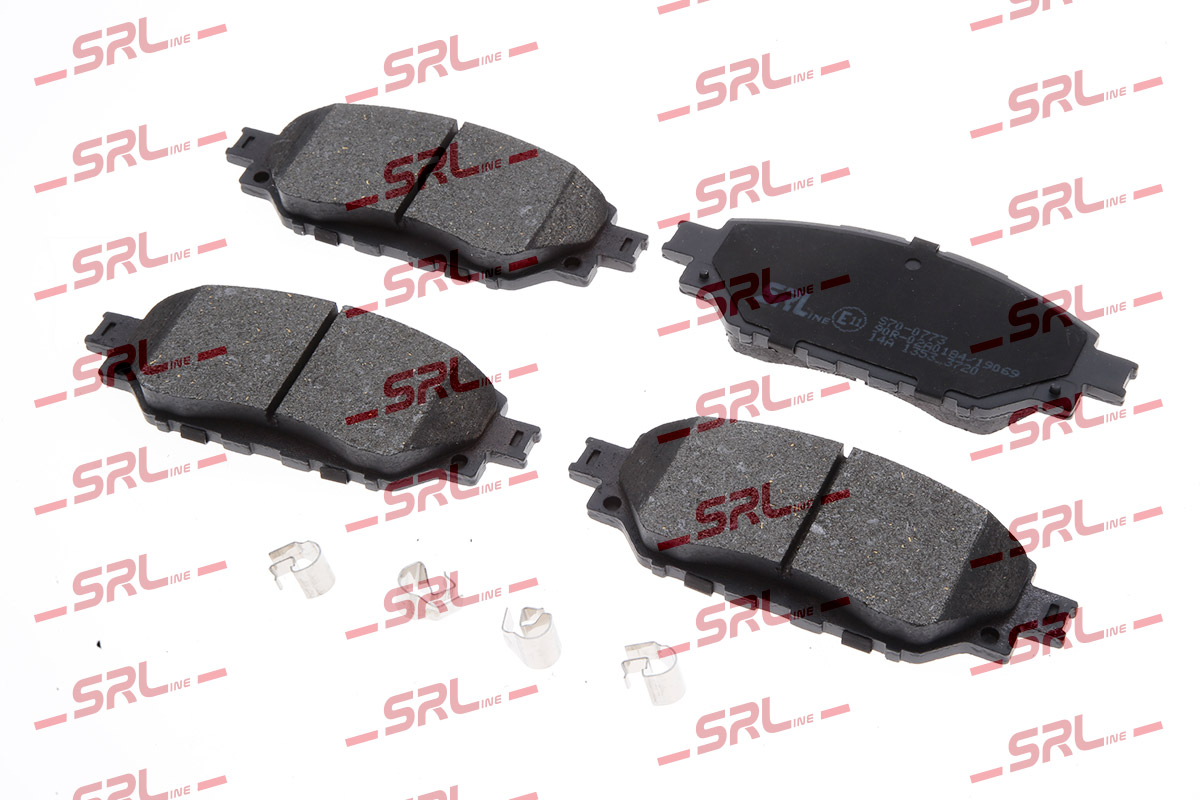 Kit de plaquettes de frein, frein à disque SRLine S70-0773
