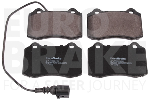 Kit de plaquettes de frein, frein à disque EUROBRAKE 5502224792