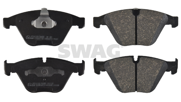 Kit de plaquettes de frein, frein à disque SWAG 20 91 6433