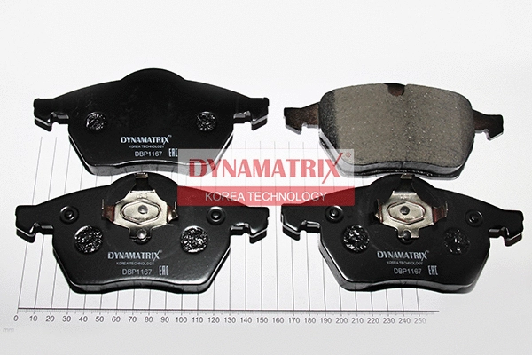 Kit de plaquettes de frein, frein à disque DYNAMATRIX DBP1167