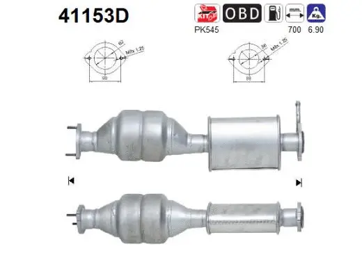 Catalyseur AS 41153D