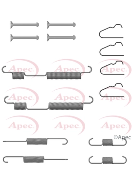 Kit d'accessoires, mâchoire de frein APEC KIT2137