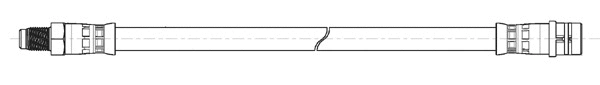 Flexible de frein CEF 514597
