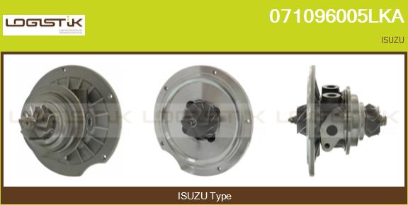 Groupe carter, turbocompresseur LGK 071096005LKA