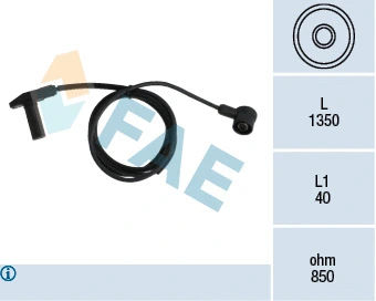 Capteur d'angle, vilebrequin FAE 79241