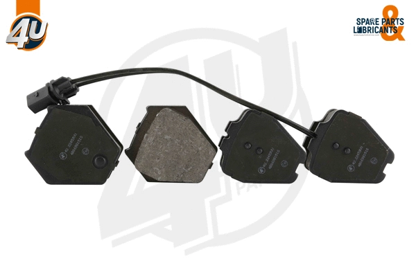 Kit de plaquettes de frein, frein à disque 4U Autoparts 22459VV