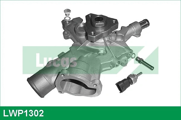 Pompe à eau, refroidissement du moteur LUCAS LWP1302