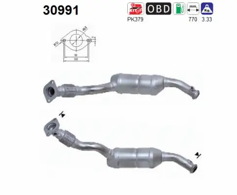 Catalyseur AS 30991