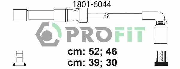 Kit de câbles d'allumage PROFIT 1801-6044