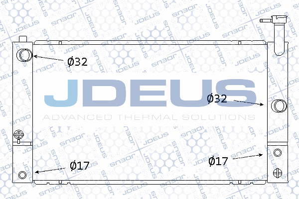 Radiateur, refroidissement du moteur JDEUS 028M53
