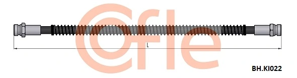 Flexible de frein COFLE 92.BH.KI022