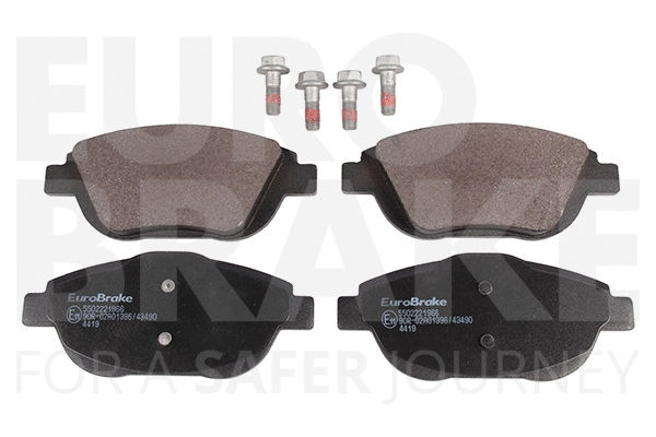 Kit de plaquettes de frein, frein à disque EUROBRAKE 5502221966