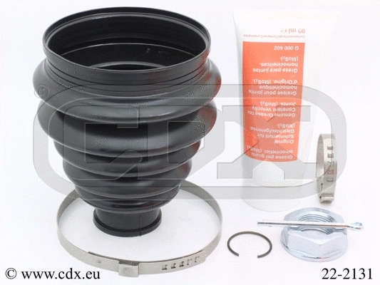 Jeu de joints-soufflets, arbre de commande CDX 22-2131