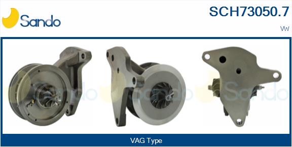 Groupe carter, turbocompresseur SANDO SCH73050.7