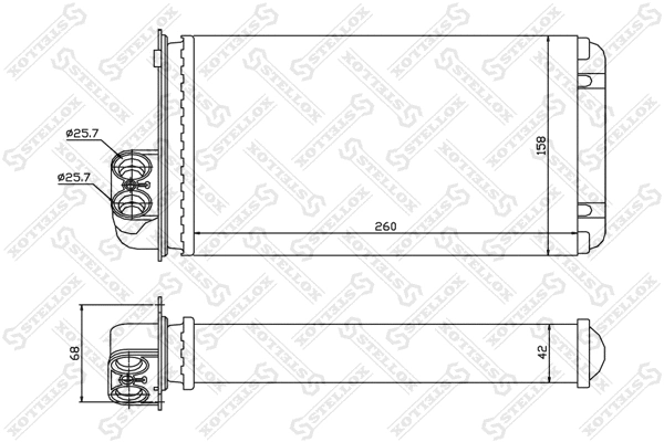 Système de chauffage STELLOX 10-35000-SX
