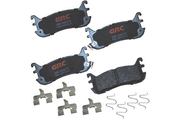 Kit de plaquettes de frein, frein à disque GRC - Ultra Brakes GCD636