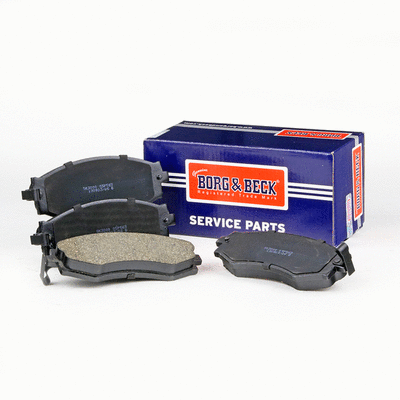Kit de plaquettes de frein, frein à disque BORG & BECK BBP1173