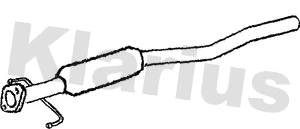 Silencieux central KLARIUS 241001