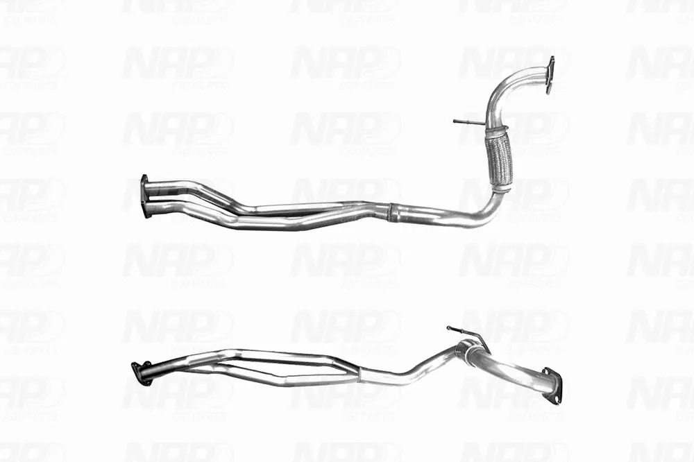 Tuyau d'échappement NAP carPARTS GmbH CAC10047