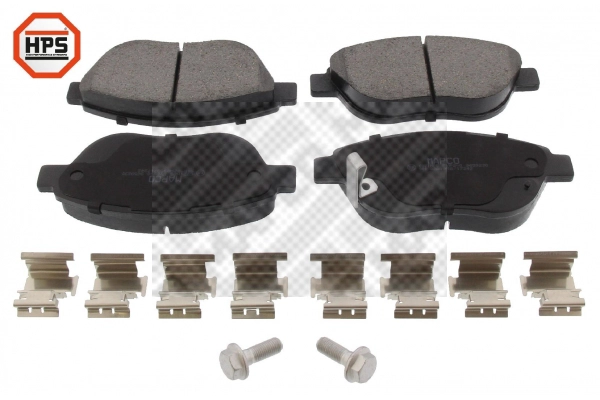 Kit de plaquettes de frein, frein à disque MAPCO 6971HPS