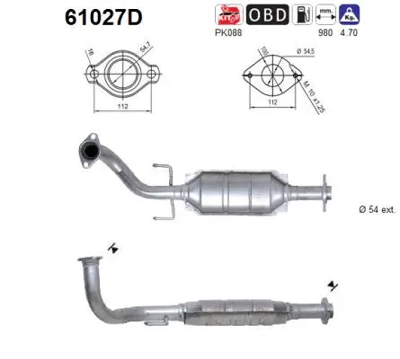 Catalyseur AS 61027D