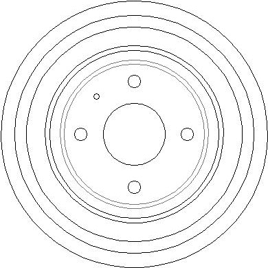 Tambour de frein National NDR008